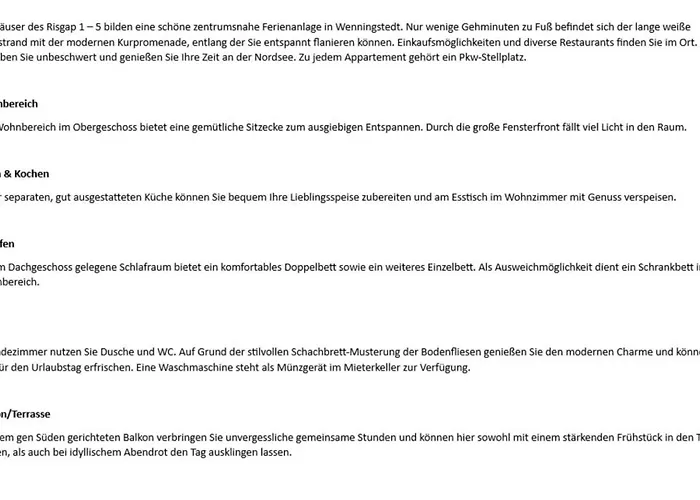 Apartamento Risgap 5a, App 28 Wenningstedt-Braderup